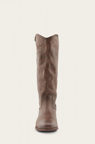 Frye Melissa Button 2 - Grey - Click Image to Close