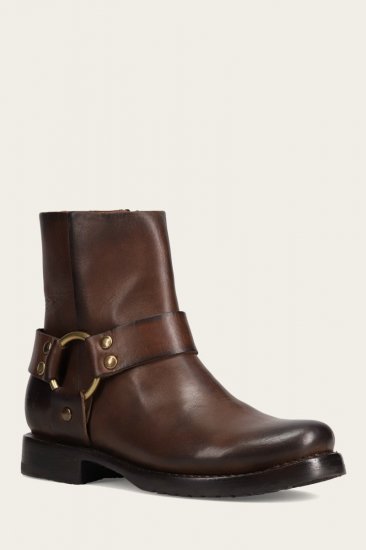 Frye Veronica Harness Short - Chocolate - Click Image to Close