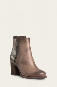 Frye Addie Double Zip - Stone