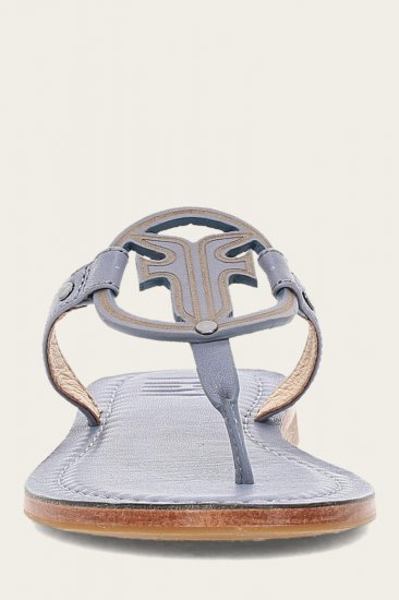 Frye Taylor Logo Sandal - Azul - Click Image to Close