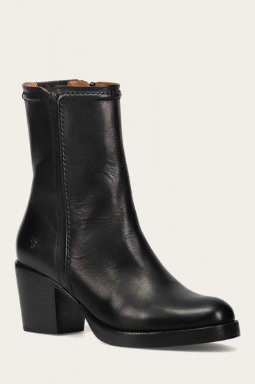 Frye Jean Short Inside Zip - Black - Click Image to Close