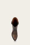 Frye Sacha Mid Pull On - Black-tooled