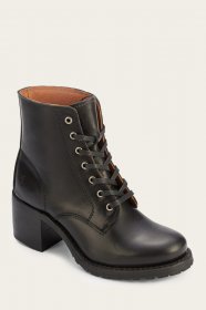 Frye Sabrina 6G Lace Up - Black