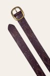 Frye 38mm Belt With Southwestern Embossing, Perf & Studs - 38mm Belt With Southwestern Embossing, Perf & Studs