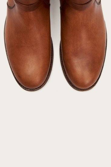Frye Melissa Belted Tall Wide Calf - Light-cognac - Click Image to Close