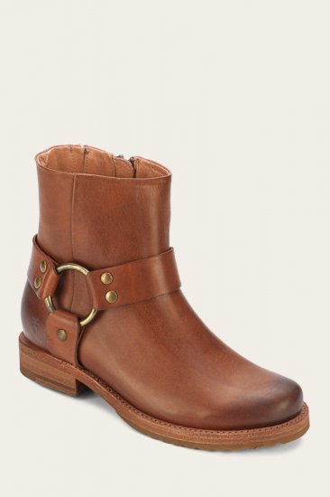 Frye Veronica Harness Short - Caramel - Click Image to Close