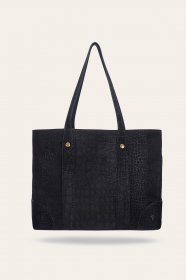 Frye Melissa Sueded Croco Shopper - Melissa Sueded Croco Shopper