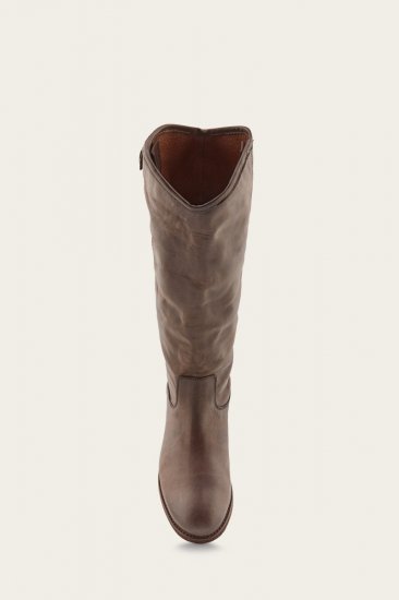 Frye Melissa Button 2 - Grey - Click Image to Close