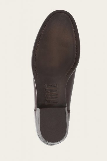Frye Blair Western Tall Wide Calf - Chocolate - Click Image to Close