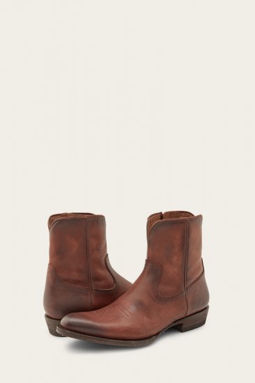 Frye Austin Inside Zip - Cognac - Click Image to Close