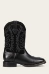 Frye Hauser Deco Stitch - Black-black