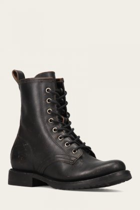Frye Veronica Flex Combat - Antique-black