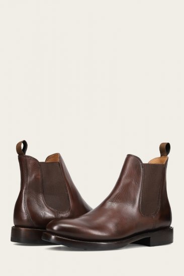 Frye Dylan Chelsea - Dark-brown - Click Image to Close