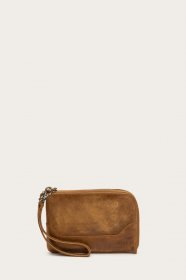 Frye Melissa Wristlet - Cognac Frye Melissa Wristlet - Cognac