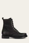Frye Veronica Combat - Black-floral