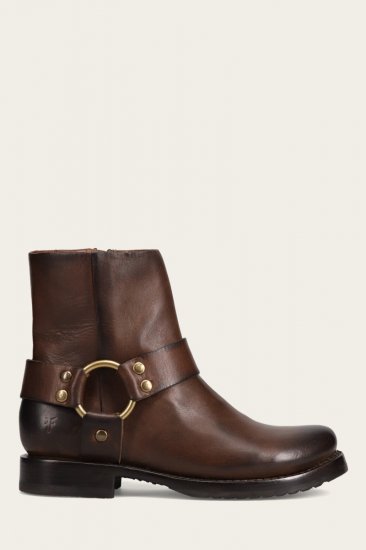Frye Veronica Harness Short - Chocolate - Click Image to Close