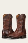 Frye Hauser Logo Stitch - Tobacco
