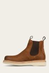 Frye Hudson Chelsea Wedge - Bark