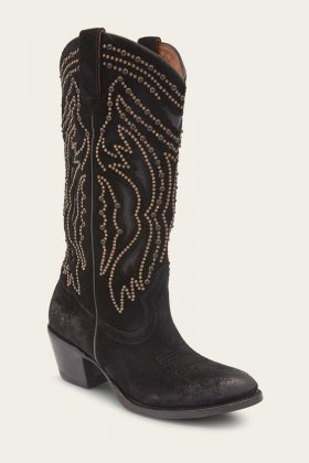Frye Shelby Studded - Black