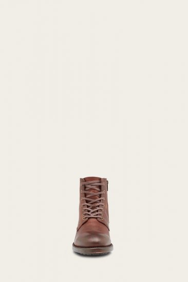 Frye Bowery Lace Up - Cognac - Click Image to Close