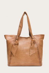 Frye Nora Knotted Tote - Beige  Frye Nora Knotted Tote - Beige