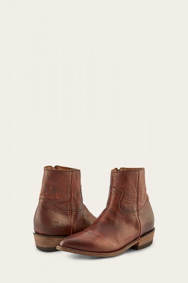 Frye Billy Inside Zip - Redwood - Click Image to Close