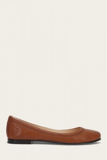 Frye Carson Ballet - Cognac - Click Image to Close
