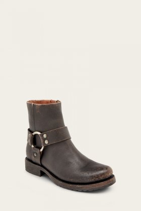 Frye Veronica Harness Short - Antiqued-black