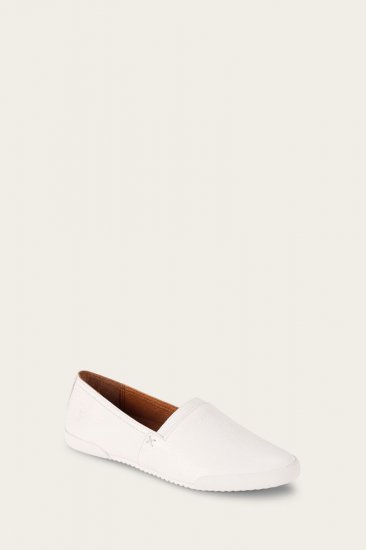 Frye Melanie Slip On - White - Click Image to Close