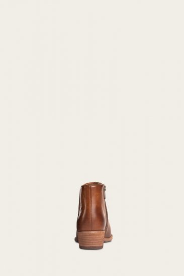 Frye Carson Piping Bootie - Caramel - Click Image to Close