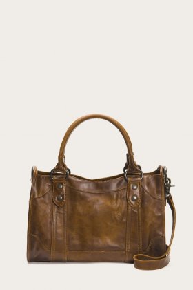 Frye Melissa Satchel - Cognac