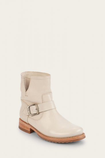 Frye Veronica Bootie - Cream - Click Image to Close