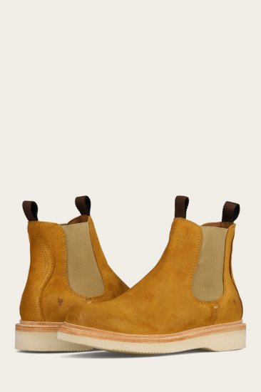 Frye Hudson Chelsea Wedge - Golden-rod - Click Image to Close