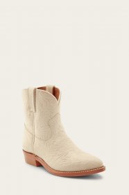 Frye Billy Short - Ivory-embossed-floral