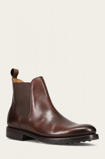 Frye Dylan Chelsea - Dark-brown - Click Image to Close