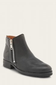 Frye Madison Moto Shootie - Black