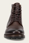 Frye Dylan Cap Toe Lace Up - Dark-brown