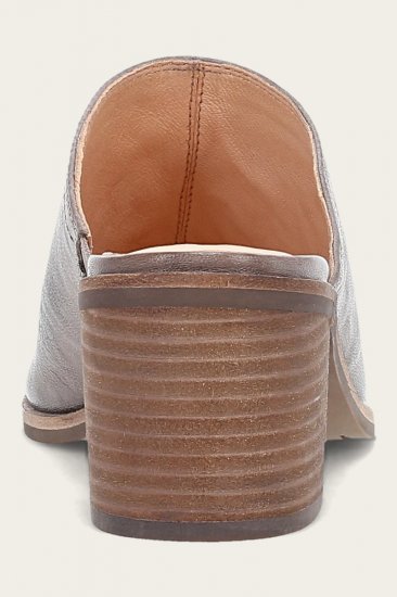 Frye Sadie Mule - Steel - Click Image to Close