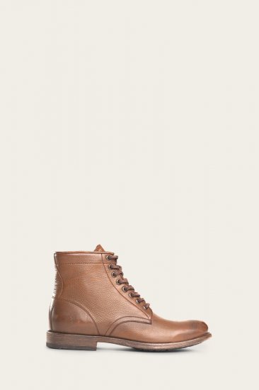 Frye Tyler Lace Up - Cognac - Click Image to Close
