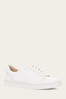 Frye Ivy Low Lace - White