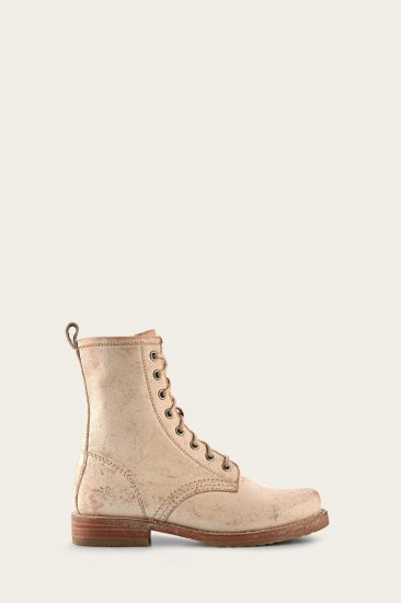 Frye Veronica Combat - Natural - Click Image to Close