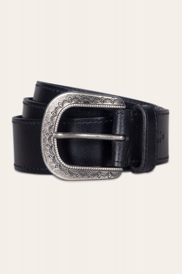Frye 38mm Belt With Engraved Buckle - 38mm Belt With Engraved Buckle - Click Image to Close