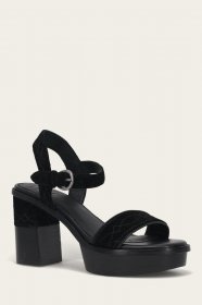 Frye Pipa Woodstock Sandal - Black Frye Pipa Woodstock Sandal - Black