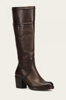 Frye Jean Tall Pull On - Chocolate
