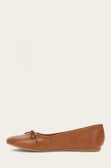 Frye Emma Ballet - Dark-latte - Click Image to Close