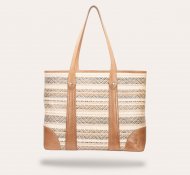 Frye Melissa Straw Shopper - Melissa Straw Shopper