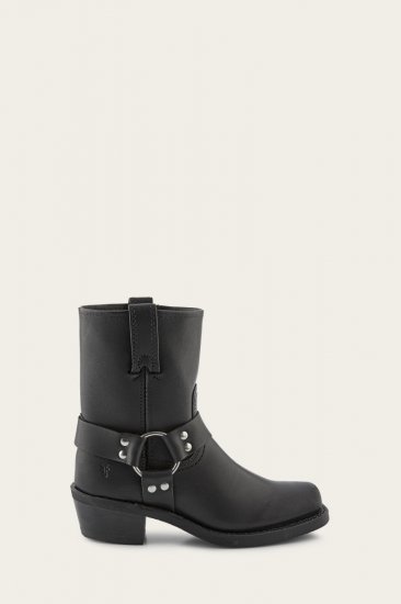Frye Harness 8R Womens - Black - Click Image to Close