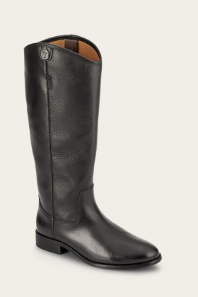 Frye Melissa Button 2 Wide Calf - Black