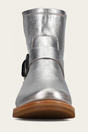Frye Veronica Flex Bootie - Silver - Click Image to Close