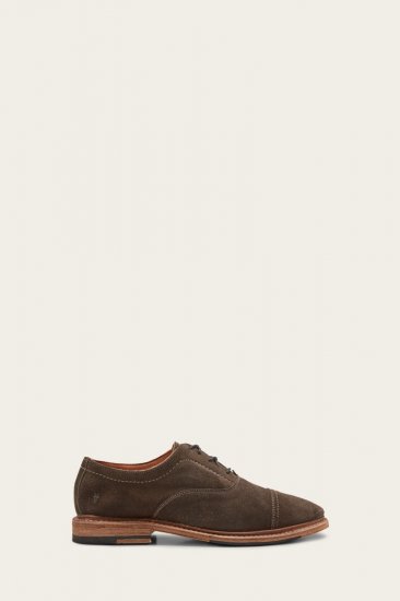 Frye Paul Bal Oxford - Charcoal - Click Image to Close